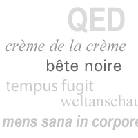 foreign words in copywriting